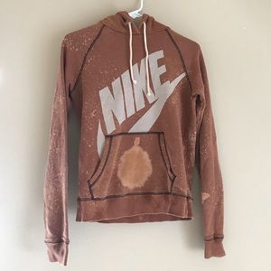 Nike acid wash hoodie